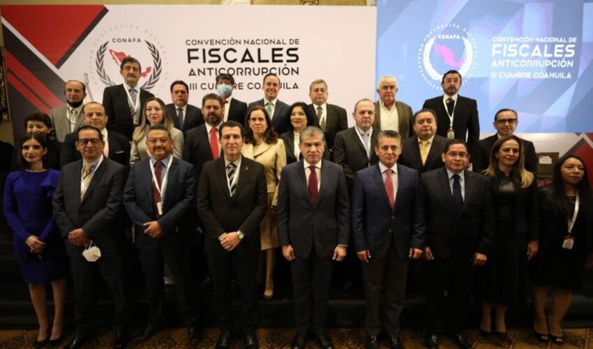 III cumbre de la convención Nacional de Fiscales anticorrupción en saltillo, coahuila de zaragoza