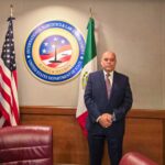 El fiscal especializado en Combate a la Corrupción, Jesús Eduardo Govea Orozco, acudió a una reunión de trabajo en la Embajada de los Estados Unidos de Norteamérica en la CDMX con fiscales de la CONAFA
